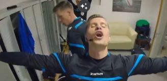 Tak sędziowie Ekstraklasy ''RELAKSUJĄ SIĘ'' przed meczem xD [VIDEO]
